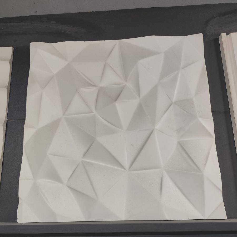 Гіпсова 3D-панель «Жатий папір»